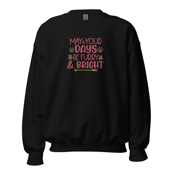 Furry and Bright Unisex Sweatshirt