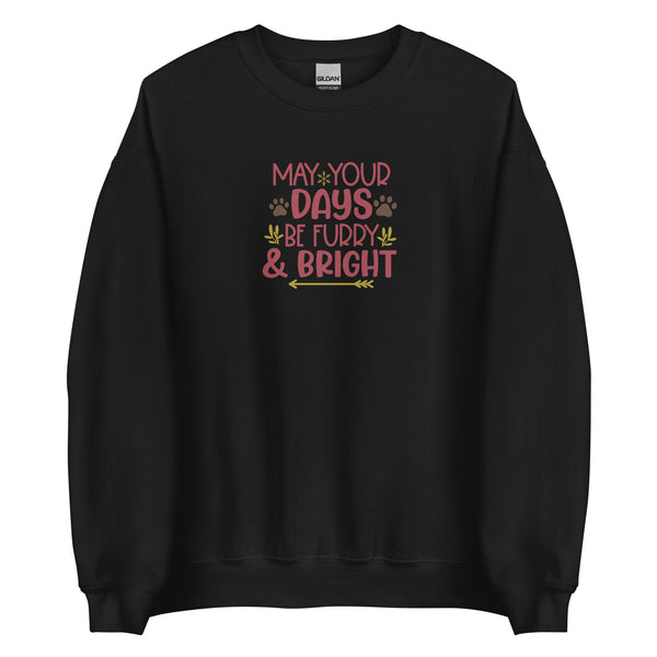 Furry and Bright Unisex Sweatshirt