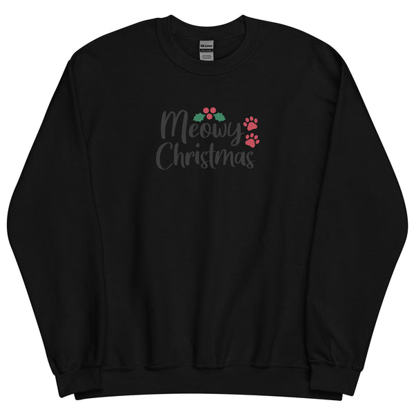 Meowy Christmas Unisex Sweatshirt