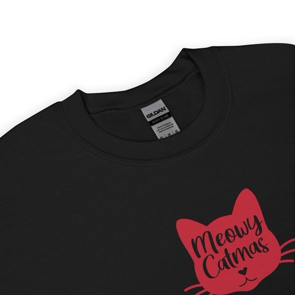 Meowy Catmas Unisex Sweatshirt