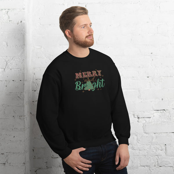 Merry & Bright Unisex Sweatshirt