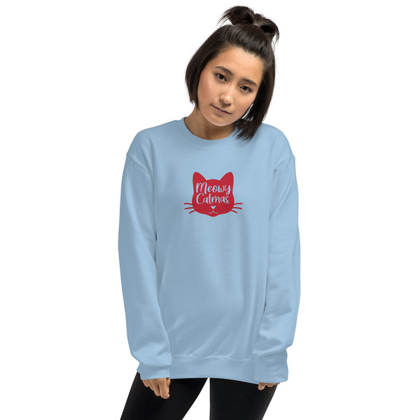 Meowy Catmas Unisex Sweatshirt