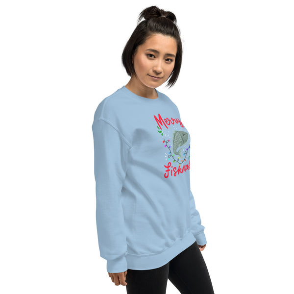 Merry Fishmas Unisex Sweatshirt