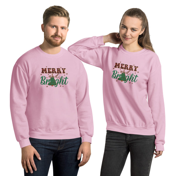 Merry & Bright Unisex Sweatshirt