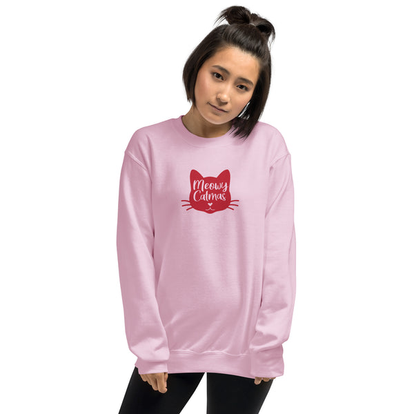 Meowy Catmas Unisex Sweatshirt