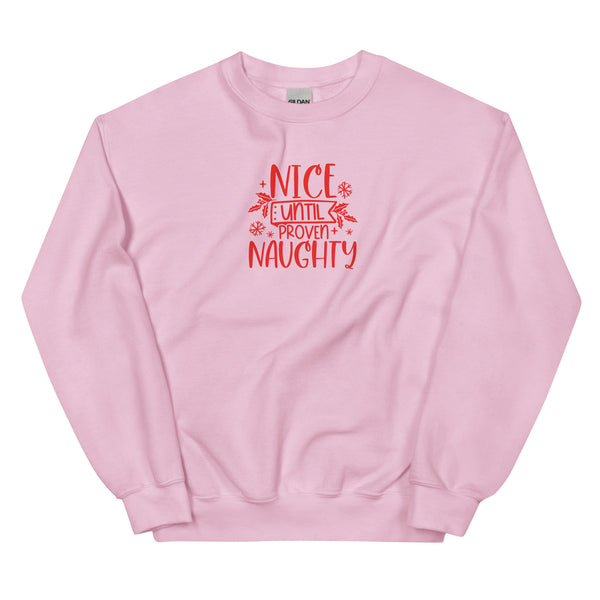 Naughty Unisex Sweatshirt