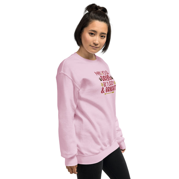 Furry and Bright Unisex Sweatshirt