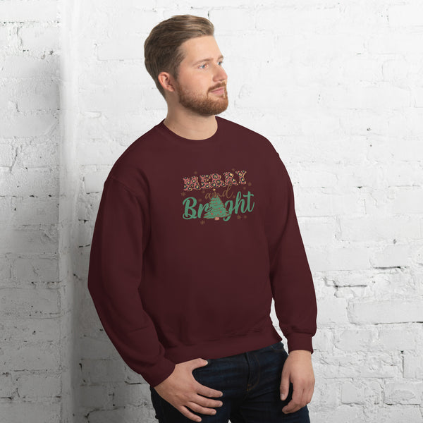 Merry & Bright Unisex Sweatshirt