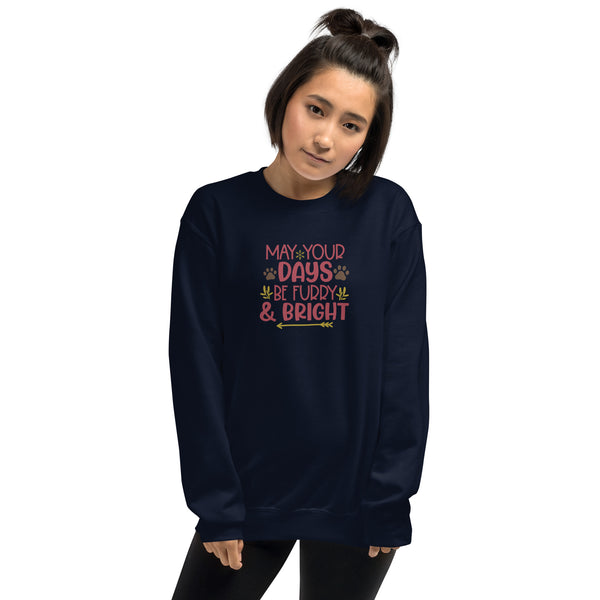 Furry and Bright Unisex Sweatshirt