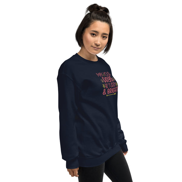 Furry and Bright Unisex Sweatshirt