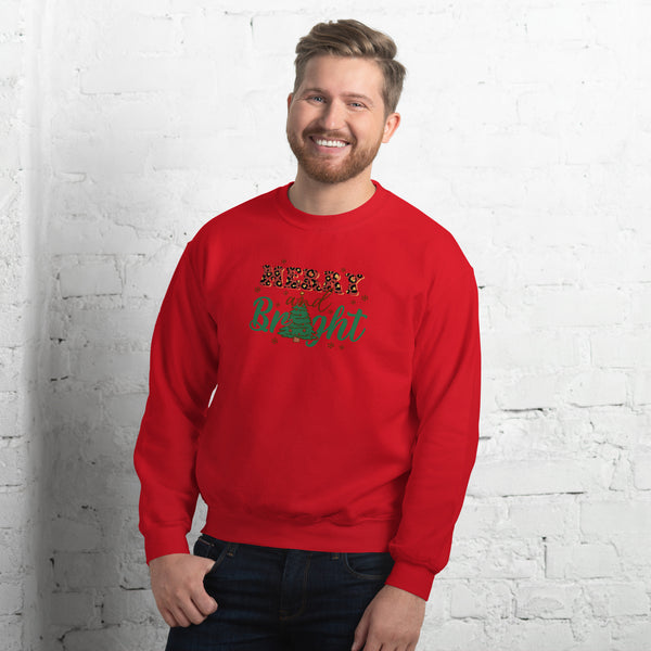 Merry & Bright Unisex Sweatshirt