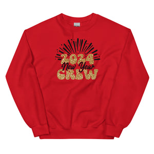 New Year Crew 2024 Unisex Sweatshirt