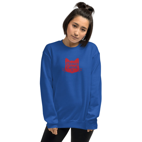 Meowy Catmas Unisex Sweatshirt