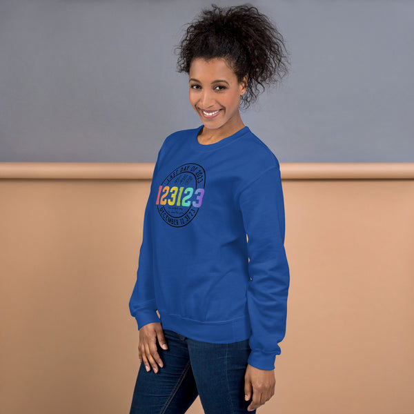 123123 Last Day of 2023 Unisex Sweatshirt