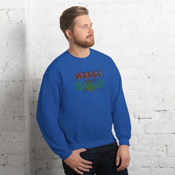 Merry & Bright Unisex Sweatshirt