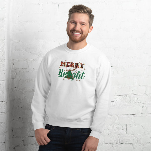 Merry & Bright Unisex Sweatshirt