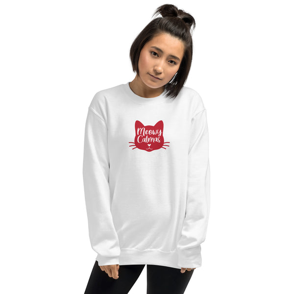 Meowy Catmas Unisex Sweatshirt