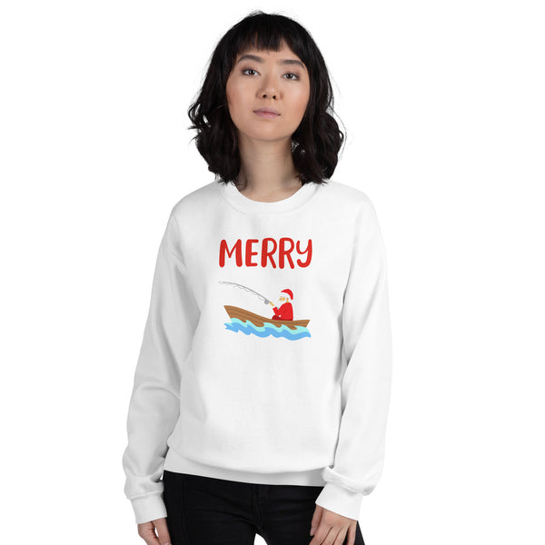 Merry Fishmas Unisex Sweatshirt