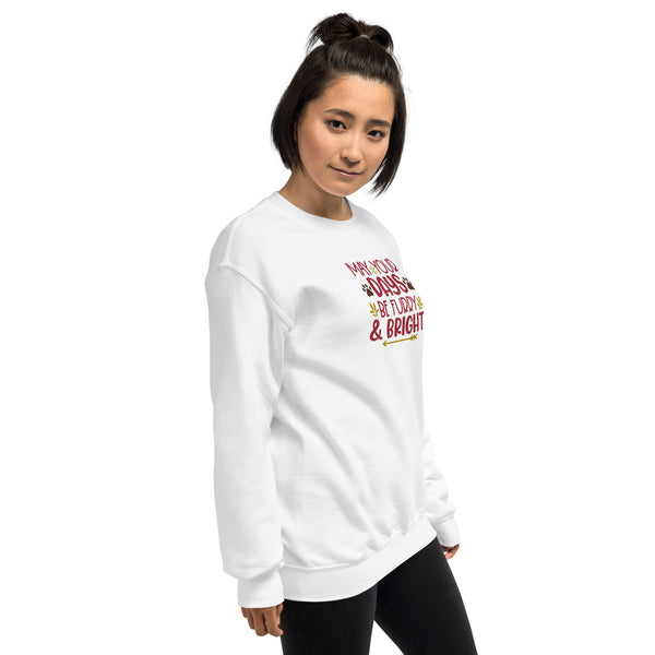 Furry and Bright Unisex Sweatshirt