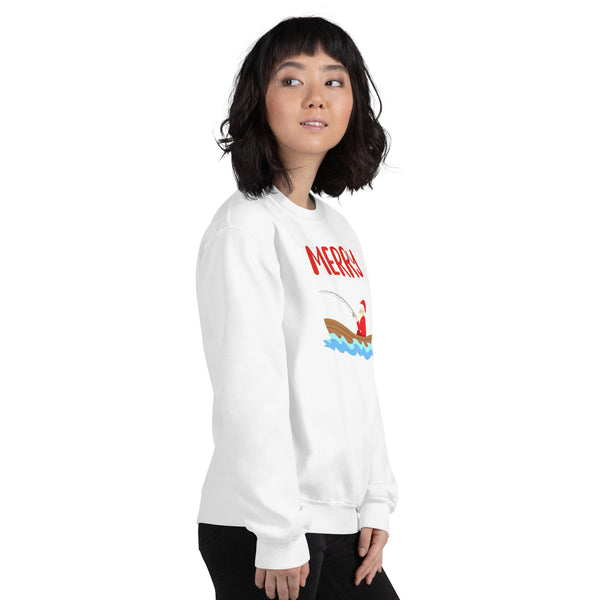 Merry Fishmas Unisex Sweatshirt