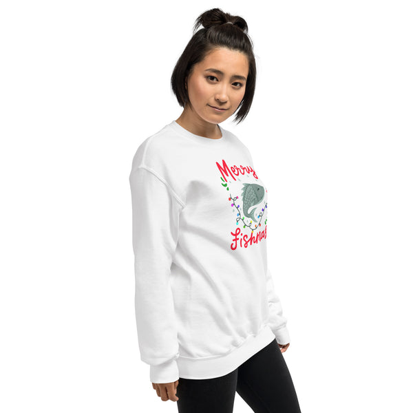 Merry Fishmas Unisex Sweatshirt