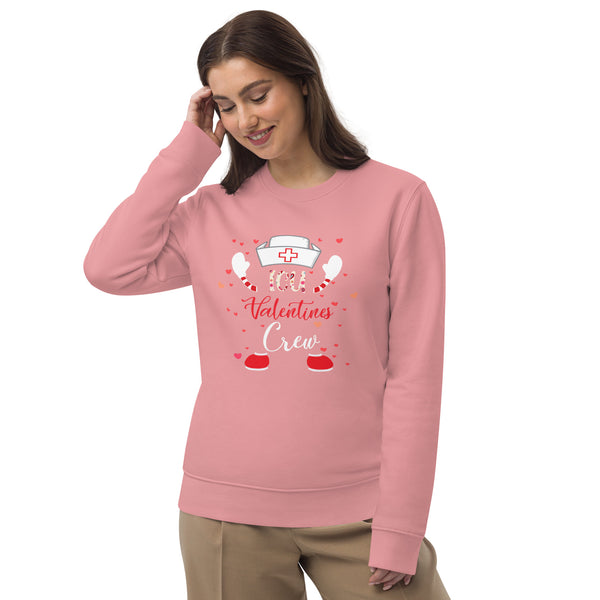 Valentines Crew Unisex eco sweatshirt