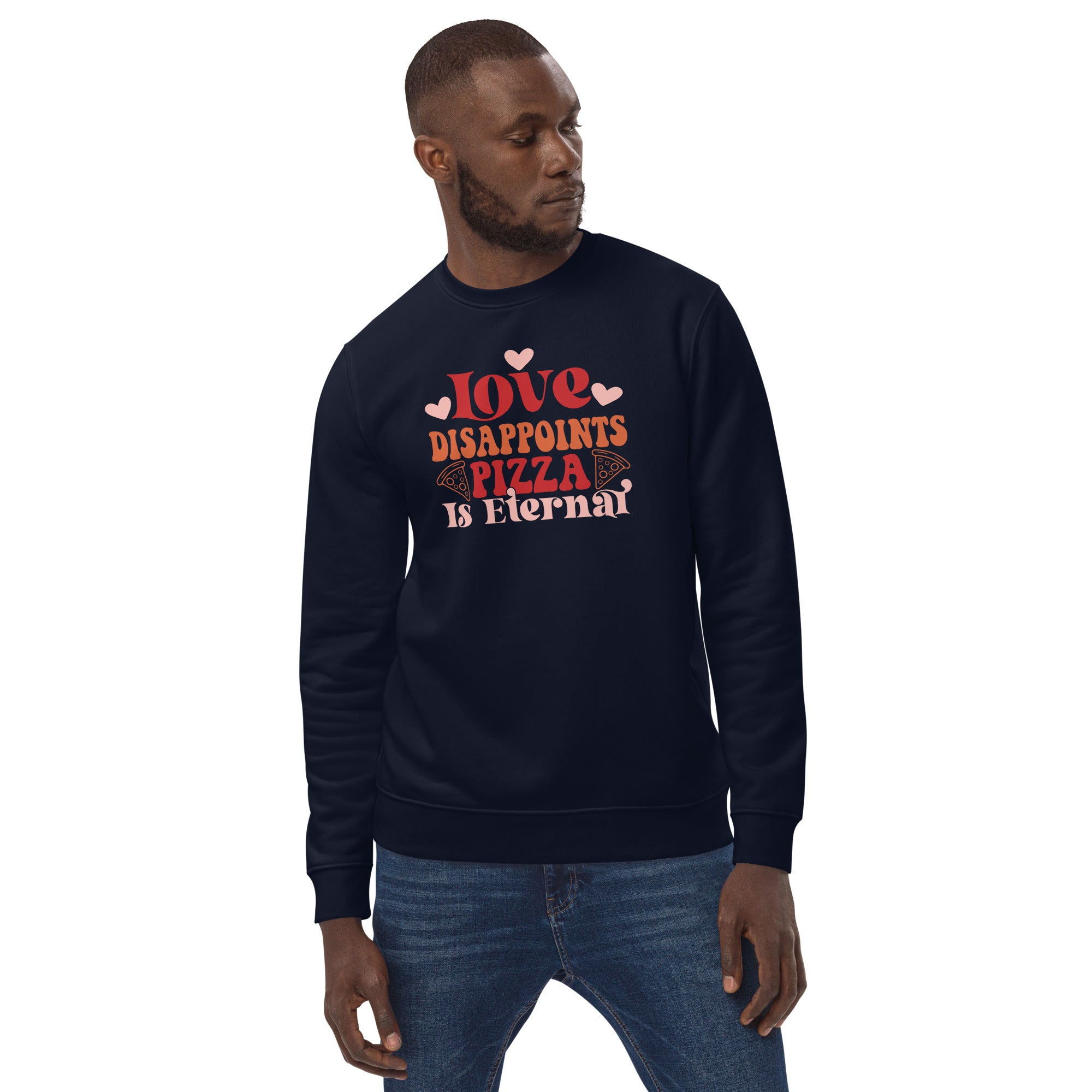 Love Disappoints Unisex eco sweatshirt