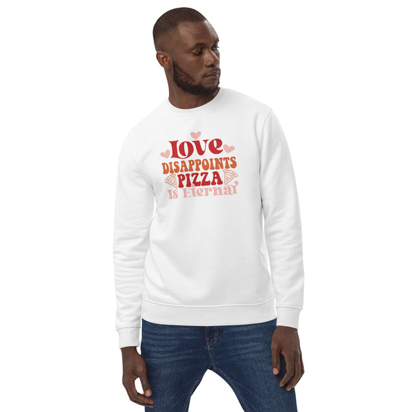 Love Disappoints Unisex eco sweatshirt