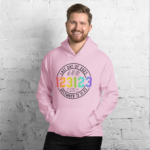 123123 Last Day of 2023 Unisex Hoodie