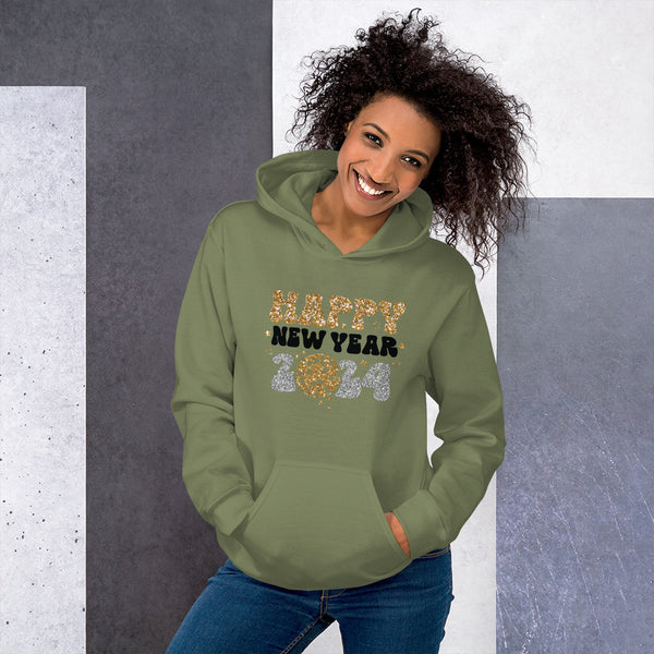 Happy New Year 2024 Unisex Hoodie