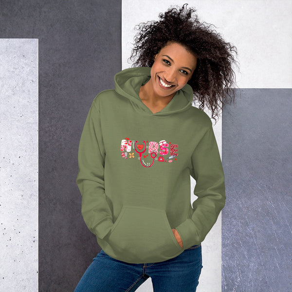 Nurse Valentine Unisex Hoodie