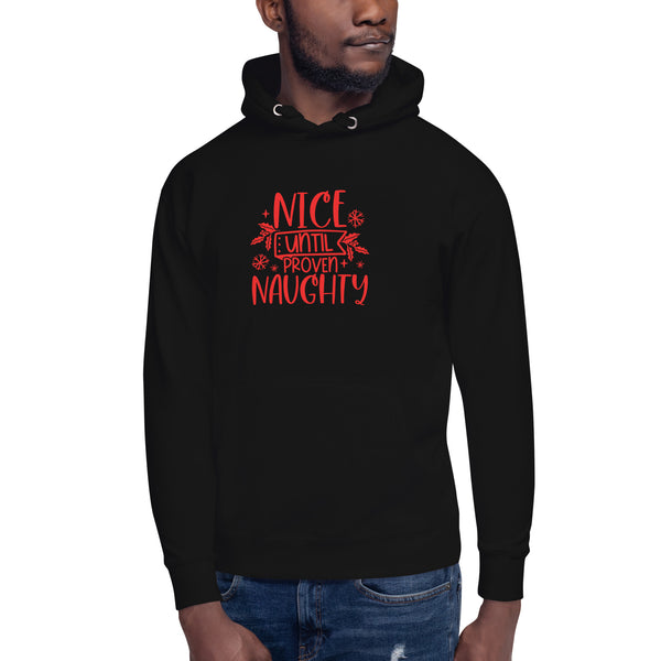 Naughty Unisex Hoodie