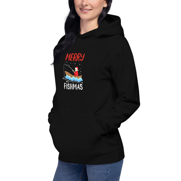 Merry Fishmas Unisex Hoodie