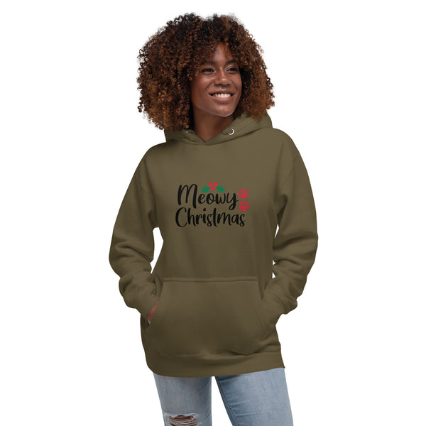 Meowy Christmas Unisex Hoodie