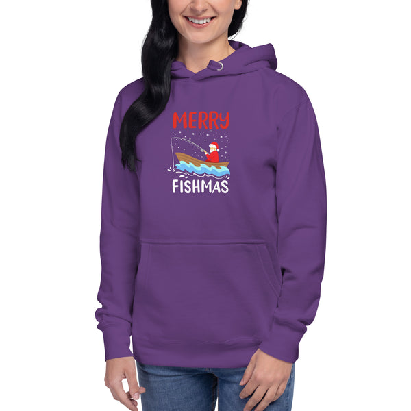 Merry Fishmas Unisex Hoodie