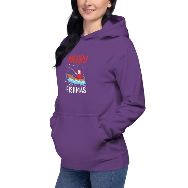 Merry Fishmas Unisex Hoodie