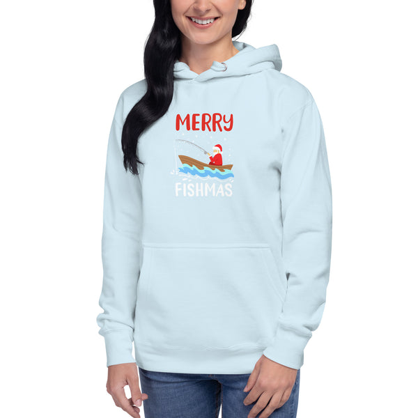 Merry Fishmas Unisex Hoodie