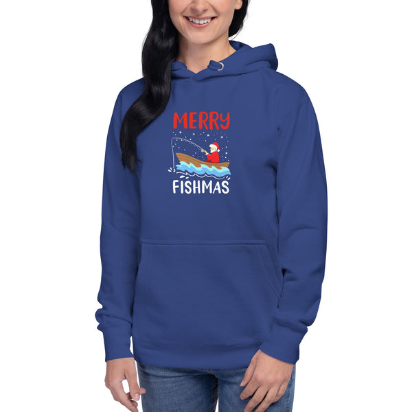 Merry Fishmas Unisex Hoodie