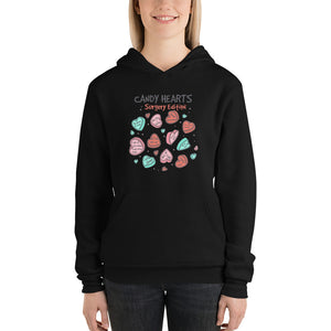 Candy Hearts Unisex hoodie