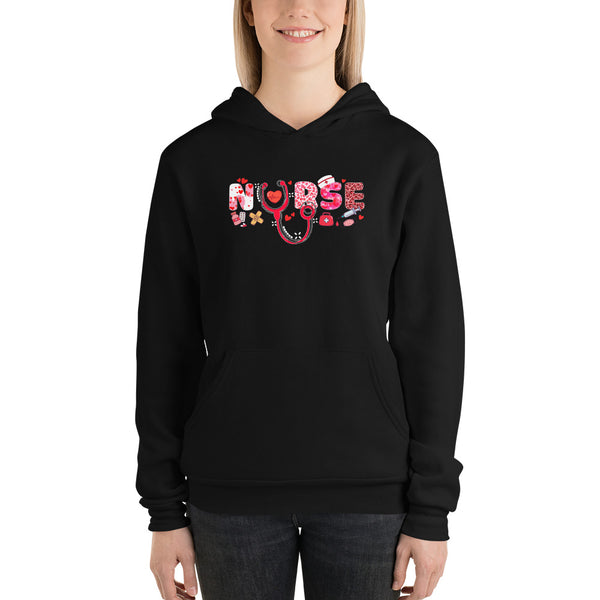 Nurse Valentine Unisex hoodie
