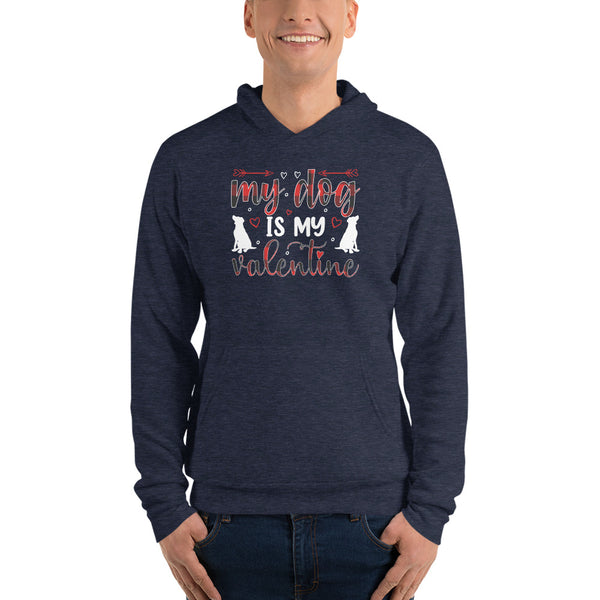 Dog is my Valentine Unisex hoodie