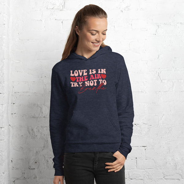 Love is in the Air Unisex hoodie