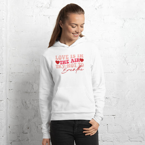 Love is in the Air Unisex hoodie