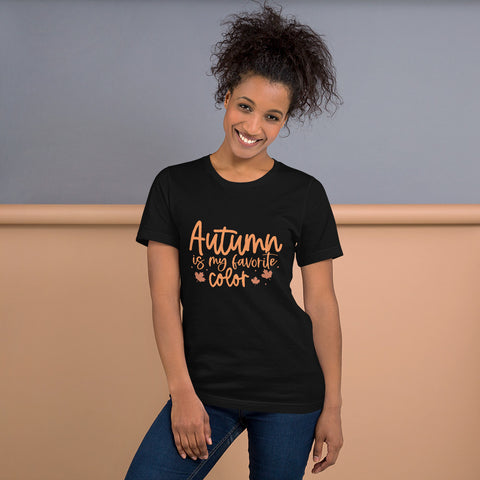 Autumn is my Favorite Color Unisex t-shirt