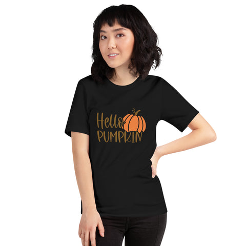 Hello Pumpkin Unisex t-shirt