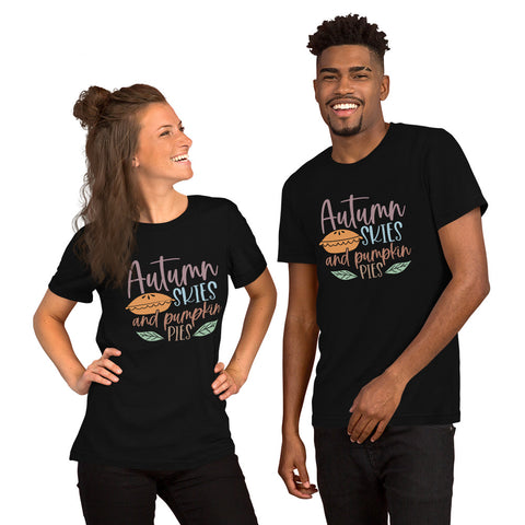 Autumn Skies Unisex t-shirt