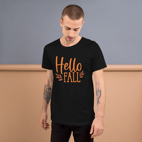 Hello Fall Unisex t-shirt