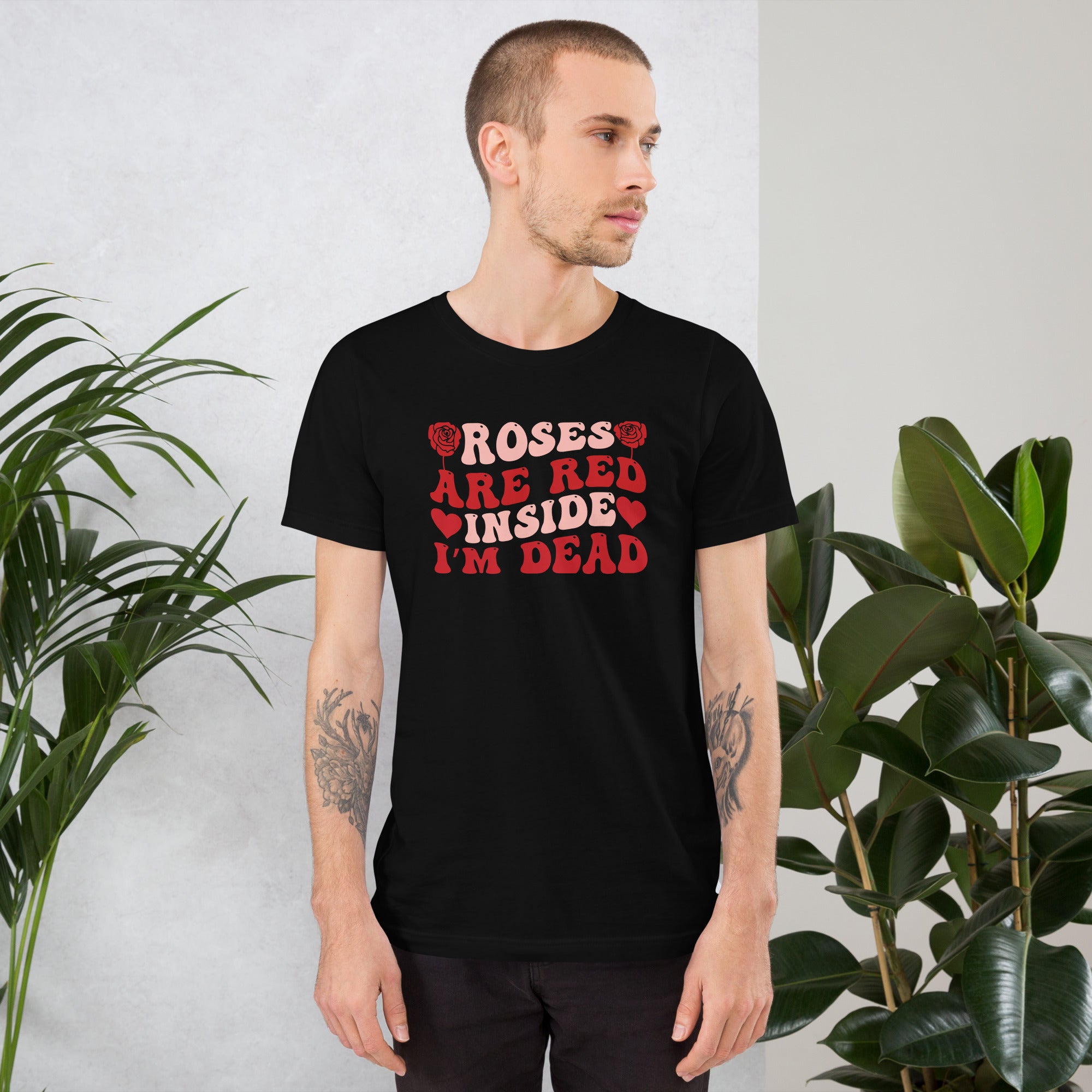 Roses are Red Unisex t-shirt