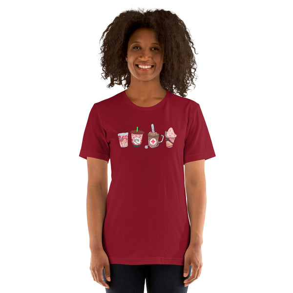 Valentine Nursing Unisex t-shirt