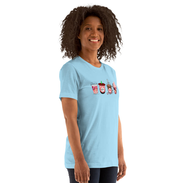 Valentine Nursing Unisex t-shirt